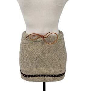 Jack & Mary Designs Bun Warmer Skirt Wool Hand Made Maine